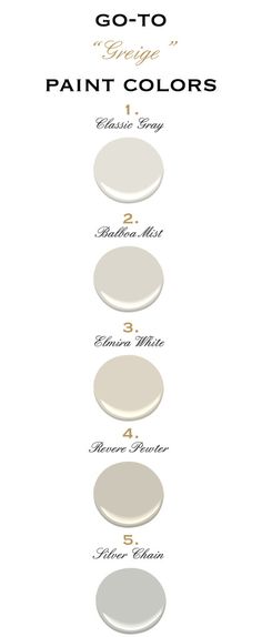 the different paint colors that are used to decorate furniture and home decor items in this color scheme