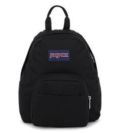 Small and light, the JanSport Half Pint is the perfect throw-on-and-go backpack. Features include a front utility pocket and key clip. Mini Jansport Backpack, Black Jansport Backpacks, Black Jansport, Mint Backpack, Jansport Backpacks, Backpack Jansport, Yellow Backpack, Green Backpacks, White Backpack