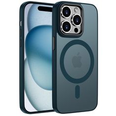 an iphone 11 case with the camera lens on it's back and side view