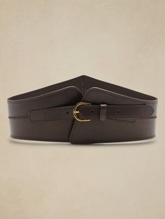 Leather Corset Belt | Banana Republic