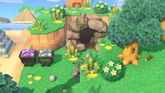 an animal crossing game is shown in this screenshot