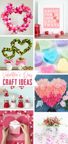 valentine's day craft ideas that are easy to make and perfect for the home