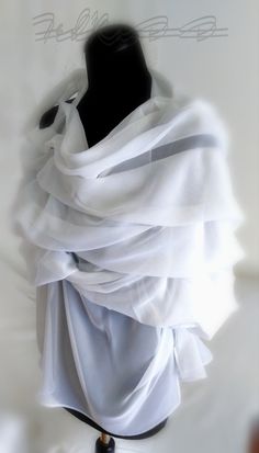 One Sleeve Shirt, White Summer Wedding, White Shirt With Tie, Elegant White Blouse, Summer Wedding Party, Fantasy Clothes, Party Blouse, Badass Style, Types Of Jackets