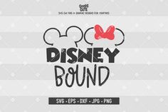 the disney bound svg files are available for use on this item, and can be used