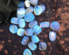 Rune Stone Reading The Three Norns Results Sent Via Etsy | Etsy Crafts By Month, Rune Stones, 판타지 아트, Ghost Rider, Coven, Runes