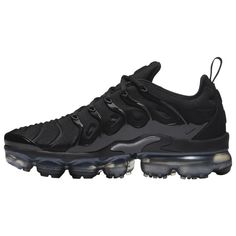 Snag this shoe for some a premium Nike look. Featuring an upper inspired by Air Max Plus, and a VaporMax Air Unit in the outsole, this shoe gives you maximum comfort and unbeatable style. Rubber pods keep you comfortable. Suede, leather, or textile upper. Nike logo on the side gives you additional style. Dynamic Running Shoes With Translucent Outsole, Modern Running Shoes With Abzorb Midsole And Round Toe, Modern Running Shoes With Air Max Cushioning, Modern Nike Custom Sneakers With Air Cushioning, Nike Custom Sneakers With Translucent Outsole, Modern Sneakers With Air Cushioning And Round Toe, Leather Running Shoes With Air Max Cushioning, Custom Leather Sneakers With Air Cushioning, Nike Vapormax Women