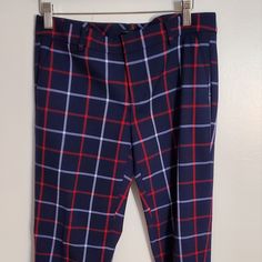 Never Worn Tommy Hilfiger Pants, Size 4. Slim Chinos, Tommy Hilfiger Pants, Suede Pants, Floral Print Pants, Tommy Hilfiger Vintage, Green Cargo Pants, Zip Dress, Blue Khakis, Cuffed Pants