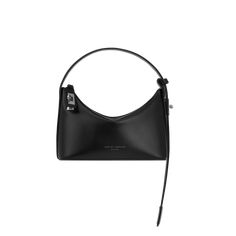 Details By popular demands, we made the Mini Version:) For the minimalist dresser, this VERAFIED hobo bag will be right up your alley. In match-all black, this bag is a timeless, tried-and-true staple that features a sophisticated, semi-structured silhouette. The shoulder strap has 2 clips, so you can adjust the length, wear it on your arm or on your shoulder. This bag is stylish and functional at once. Carry it as a shoulder bag or a clutch with the adjustable twister shoulder strap. Nappa leat Sleek Evening Shoulder Bag With Handle Drop, Chic Formal Baguette Bag With Round Handle, Modern Evening Baguette Bag With Top Carry Handle, Modern Evening Hobo Bag With Top Handle, Evening Baguette Bag With Round Handle, Modern Black Hobo Bag For Evening, Sleek Top Handle Evening Shoulder Bag, Sleek Black Hobo Bag For Evening, Modern Evening Hobo Bag With Top Carry Handle