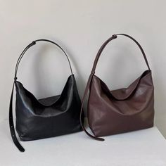 Shell: Sheepskin Lining: Cotton Small: 26*10*25 CM (10*4*10") Large: 30*11*28 CM (12*4*11") Leather Handbags Women, Handbag Leather, Women Handbag, Bag Women, Purses And Handbags, Leather Shoulder Bag, Bags Women, Hong Kong, Shoulder Bags