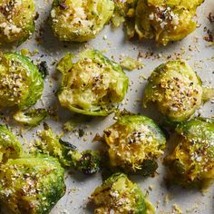 the brussel sprouts have been cooked and are ready to be eaten