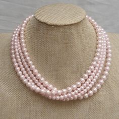 PREFERENTIAL POLICIES : The order is $50 or more.There will be a 10% discount. Please use the coupon code: CZH10 Welcome back to my shop: https://www.etsy.com/shop/pearlandjewelry Description of the product in the picture: The necklace is 18 inches long ,and I make them with 6mm and 8mm light pink glass pearls,IT has a 2 inches long adjustable chain, It is nice for your wedding. The picture color is light pink. Can choose other colors are:ivory,white,light pink,Black, red, teal, gray, dark gray, Pink Pearl Bridal Necklace Gift, Pink Pearl Bridal Necklace As A Gift, Pink Round Bead Pearl Necklace For Wedding, Pink Round Beads Jewelry For Bridesmaid Gift, Pink Round Beads Pearl Necklace For Wedding, Pink Pearl Necklaces For Wedding, Pink Pearl Necklace With Round Beads For Wedding, Pink Pearl Necklace For Wedding, Pink Round Bead Necklaces For Wedding