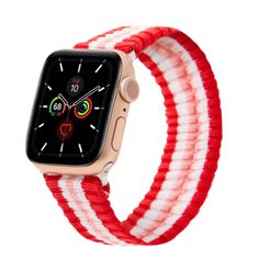 Sonix | Knit Watchband A High-Performance Yet Stylish Watch Band All In One. Crafted From Custom, High-Quality Hypoallergenic Knit Material, This Wristband Provides A Comfortable Wearing Experience. Dimensions: 0.15" 1" 4" Use The Stainless Steel Clasp Hardware To Securely Attach To Your Apple Watch. Polyester (75%), Nylon (22%), Spandex (3%) Compatible With Apple Watch Series 1 Through 7. (Fits 38mm, 40mm And 41mm Styles) Care Instructions: Hand Wash Country Of Origin: China Casual White Apple Watch Band With Bracelet Strap, Casual White Watch Bands With Bracelet Strap, Casual Adjustable White Watch Band, Casual White Adjustable Watch Band, White Casual Bracelet Strap Watch Bands, Casual White Bracelet Strap Watch Bands, Casual White Adjustable Apple Watch Band, Casual White Apple Watch Band, Casual White Watches For Gifts