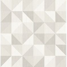 a white and gray wallpaper with an abstract design in the middle, it looks like something out of a diamond pattern