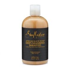 Best Clarifying Shampoo for Natural Hair Shea Moisture, Cleansing Shampoo, African Black Soap, Anti Dandruff Shampoo, Clarifying Shampoo