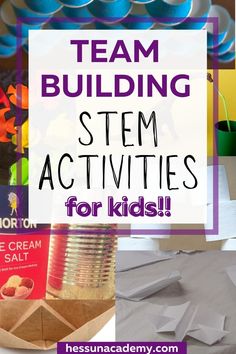 Team Stem Challenges, Getting To Know You Stem Activities, Activities For Gifted Students, Diversity Stem Activities, Jenga Stem Activities, Group Stem Challenges, Team Building For Students, Team Building Stem Activities Elementary, Stem Activities Middle School Challenges