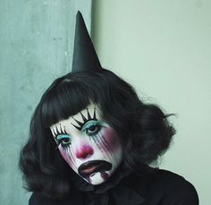 After Laughter Comes Tears, Crazy Clown, Cute Clown Makeup, Vampire Bride, Halloween Clown, Cute Clown, Halloween Makeup Inspiration, Vintage Clown