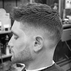 Fashionable Guys Short Hairstyles For Thin Fine Hair Short Taper Fade, Barber Haircuts, High Fade Haircut, Mens Hairstyles Fade, Cool Short Hairstyles, Mens Fade, Faded Hair, A Haircut, Mens Haircuts Fade