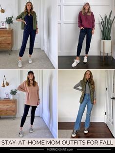 Art Mom Outfits, At Home Mom Outfits, Stay At Home Mom Outfits, Sahm Wardrobe, Comfy Mom Outfits, Sahm Outfits, Mom Outfits Winter, Mom Style Fall, Mom Outfits Fall