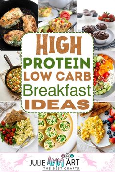 high protein low carb breakfast ideas