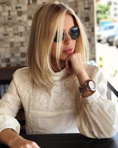 Balayage Blonde, Penteado Cabelo Curto, Brown Blonde Hair, Blonde Bobs, Grunge Hair, Blonde Balayage