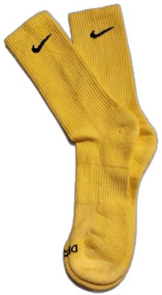 Comfortable Stretch Yellow Socks, Sporty Yellow Cotton Socks, Nike Yellow, Nike Socks, Nike Accessories, Men's Nike, Nike Men, Socks, Man Shop