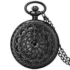 STEAMPUNK POCKET WATCH ANTIQUE SPIDER Pocket Clock, Steampunk World, Steampunk Pocket Watch, Steampunk Watch, Pocket Watch Necklace, Pocket Watch Antique, Fob Watch, Halloween Charms, Black Spider