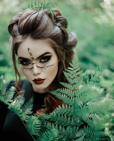 Forest Witch Art, Nordic Sisterhood, Pagan Makeup, Witch Types, Forest Witch Aesthetic, Warrior Makeup, Hearth Witch, Viking Makeup, Wild Witch