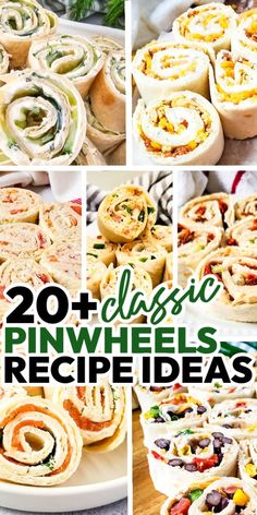 the ultimate collection of classic pinwheels recipe ideas