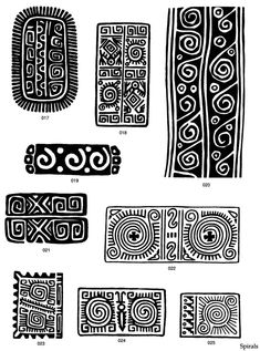 From: Design Motifs of Ancient Mexico CD-ROM and Book (gorgeous but also so much like blockprint) Ancient Mexican Tattoo, Mayan Border Design, Mexican Style Art Tattoo, Ancient Design Pattern, Mexican Motifs Pattern, Mayan Pattern Design, Mexico Pattern Design, Mexico Design Mexican Style, Mexican Design Motifs