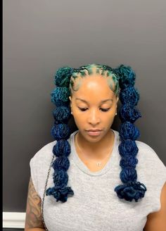 Bubble Locs, Braids On Locs, Everyday Workouts, Black Hair Tips, Short Locs, Fire Hair, Bubble Braids, Short Locs Hairstyles, Dreadlock Styles