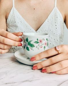 Oval Pink Chalcedony Ring - October Birthstone Pink Chalcedony, Chalcedony Ring, October Birthstone, October Birth Stone, Camisole Top, Tank Tops, Ring