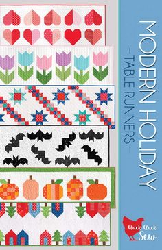 the modern holiday quilt pattern book