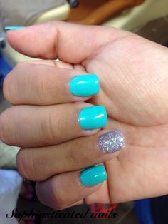 Dip Nails For Birthday, Dip Powder Nail Styles, Dip Powder Nails Short Squoval, Powder Dip Nails Ideas, Sns Dipping Powder Nails Summer Colors, Light Blue Dip Powder Nails Design, Turquoise Dip Powder Nails, Blue Grey Dip Powder Nails, Cute Dip Powder Nails Summer