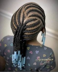 African Hairstyles For Kids, Kids Style Hair, African Hair Braiding Styles, Braided Hairstyle