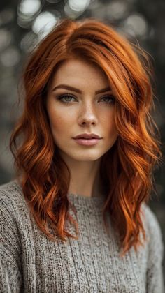 Effortless High Bun with Fall Hair Colors Copper Highlights for a Chic Look 💖 Maroon And Copper Hair, Grey Hair With Copper Highlights, Flicked Hairstyles, Hair Color Ideas Copper, Edgy Hair Color Ideas, Interesting Hair, Edgy Hair Color