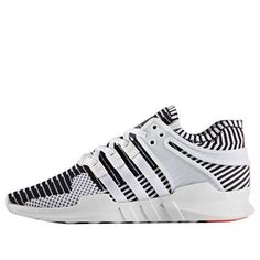 adidas EQT Support ADV Primeknit 'Zebra' BA7496 (SNKR/Weave/Unisex/Low Top) Adidas Eqt, Low Top, Adidas