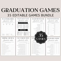 the 25 game bundle for graduation games