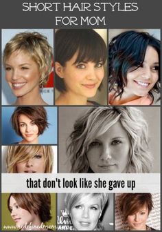 Think cutting your hair short means you given up? Check out these Short Hair Styles For Mom that are fun, edgy and easy. PLUS we give you tips on how to talk to your hairdresser and pick out the best cut. Short Mom, Hair Today Gone Tomorrow, Punk Hair, Mom Hairstyles, Given Up, Hair Salons, Short Blonde, Short Styles, Long Hairstyles