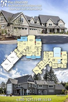 the floor plan for this house is very large and has lots of room to put in it