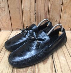 Check out Louis Vuitton Black Damier Embossed Leather Loafers Size uk 8 USA 9, the latest item I added on eBay! #eBay #eBaySeller Louis Vuitton Black, Heel Caps, Ebay Seller, Leather Loafers, Emboss, Embossed Leather, Loafers, Louis Vuitton, Heels