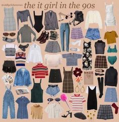 f5c3dd7514bf620a1b85450d2ae374b1desc48318523ri 1990s Outfits, 90’s Outfits, Fashion 1990s, Vintage Outfits 90s, 90s Inspired Outfits, Outfits 90s, Look Retro, Outfit 90s