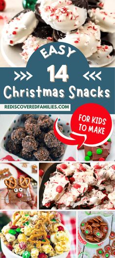 christmas snacks for kids to make