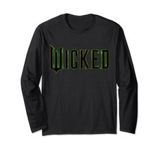 PRICES MAY VARY. Officially licensed Wicked movie designs. Wicked movie, Wicked shirt, Wicked t-shirt, Wicked 2024, Wicked sweatshirt, Wicked hoodie, Wicked Elphaba, Wicked Glinda, Wicked Part One Lightweight, Classic fit, Double-needle sleeve and bottom hem Pop Culture Long Sleeve T-shirt For Streetwear, Long Sleeve Pop Culture T-shirt For Streetwear, Long Sleeve T-shirt For Streetwear In Pop Culture Style, Fan Merchandise Band Logo Long Sleeve Tops, Band Logo Long Sleeve Fan Merchandise Tops, Long Sleeve Tops With Band Logo, Hip Hop Long Sleeve T-shirt For Fans, Pop Culture Winter Streetwear T-shirt, Winter Pop Culture Streetwear T-shirt