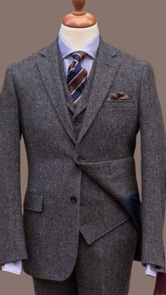 This is a Classy Gray color 3 Piece Suit by GoldenfashionStore /crafted from high quality fabric and imported materials. Our products are handcrafted by experienced tailors who make sure the that the stitching is precise, lining is proper and the overall product is sturdy enough to not go out of shape for more than a few years. Also all our products have extra margins in their length, sleeves, sides so it's easily alterable if your size changes after some time. To see more available colours and