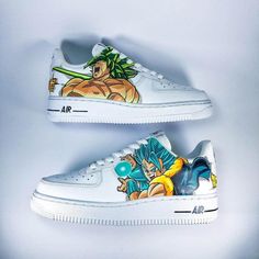 Nike Ideas, Shoe Artwork, White Air Force Ones, Custom Jordans, White Air Forces, Air Force 1s, Custom Kicks, Unique Sneakers, Air Force 1 Custom