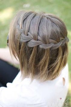 Hair Romance, Hair Secrets, Hair Styles 2014, Waterfall Braid, Short Braids, Beautiful Braids, Short Hair Styles Easy