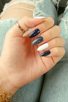 Pretty Nails, Nail Art, Blue