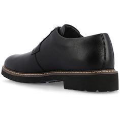 Introducing the Martin plain toe derby by Vance Co. These professional-style shoes are crafted with premium vegan leather, offering a sleek and business-savvy look. Featuring a 12 mm Tru Comfort Foam™ insole and a lace-up design, they provide all-day comfort and a secure fit. With a 1-1/4 inch block heel, round-toe shape, and padded tongue for extra comfort, the Martin derby combines professional style with maximum comfort, making it an ideal choice for the office or any occasion. Business Savvy, The Martin, Professional Style, Closed Toe Shoes, Professional Fashion, Round Toe Heels, Journee Collection, Lace Up Shoes, Derby