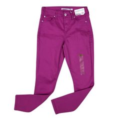 Celebrity Pink Hot Pink Y2k Mid Rise Ankle Skinny Jeans Size: 1 Or Waist 25" Nwt Approximate Measurements: Waist 25" Rise 9" Inseam 26" Casual Stretch Purple Jeans, Casual Purple Stretch Jeans, Hot Pink Y2k, Celebrity Pink Jeans, Pink Y2k, Celebrity Pink, Stretchy Pants, Pink Jeans, Mid Rise Jeans