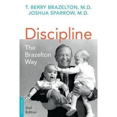 a man holding two babys in his arms with the caption discipline